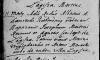 metryka urodzenia Józef Rozmus s. Marcina i Agnieszki z 11 marca 1737
